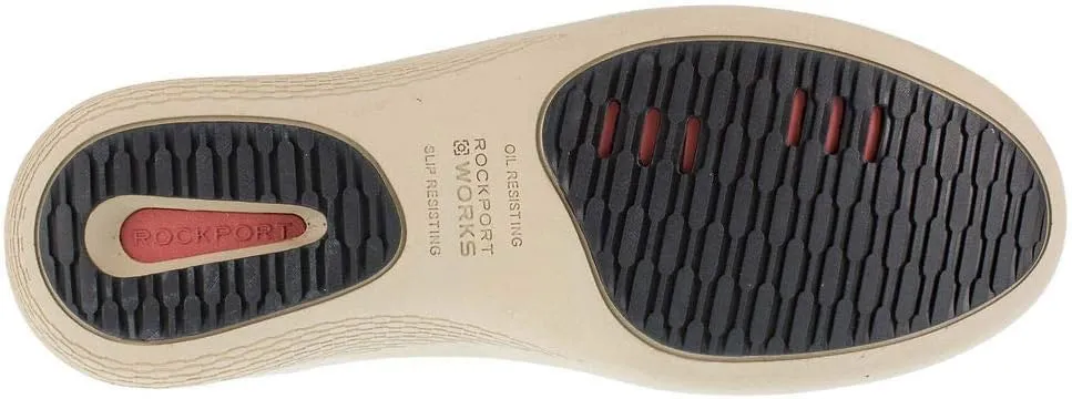 Rockport Men's Comp Truflex Slip Resistant Composite Toe Work Shoes