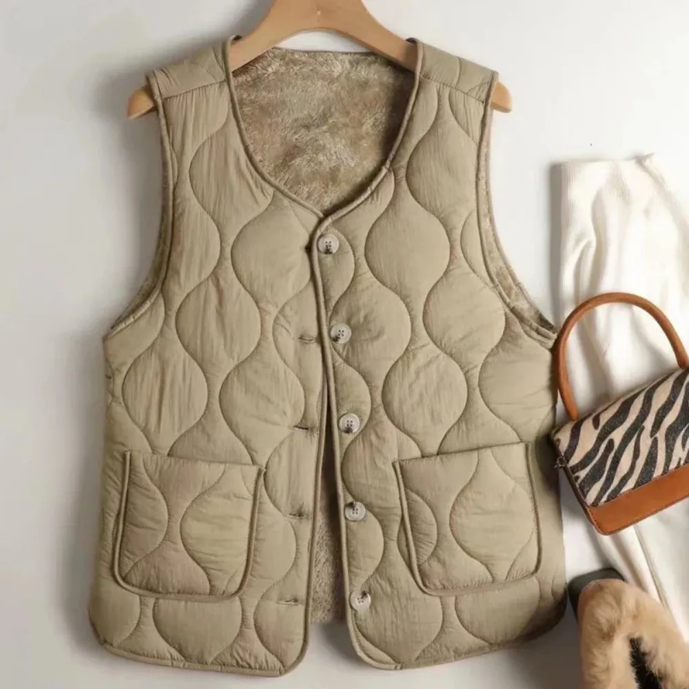 Sara - Dual Quilted Padded Vest