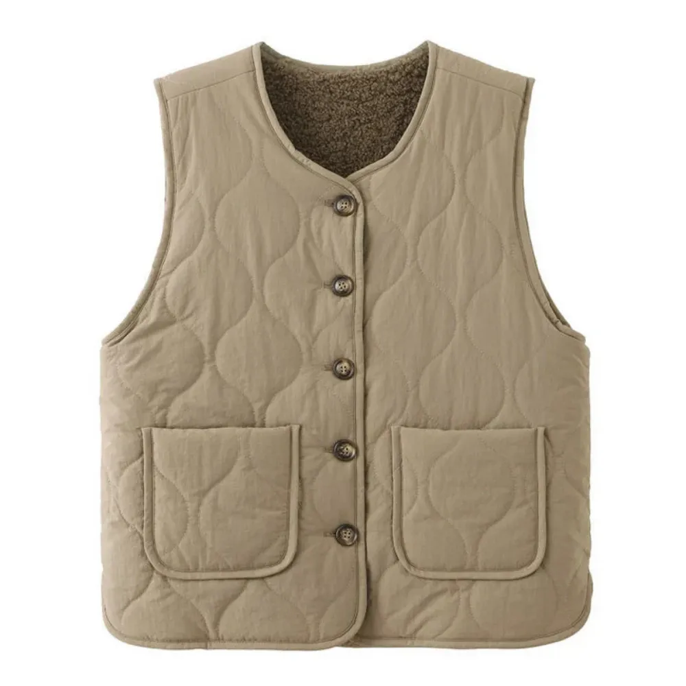 Sara - Dual Quilted Padded Vest