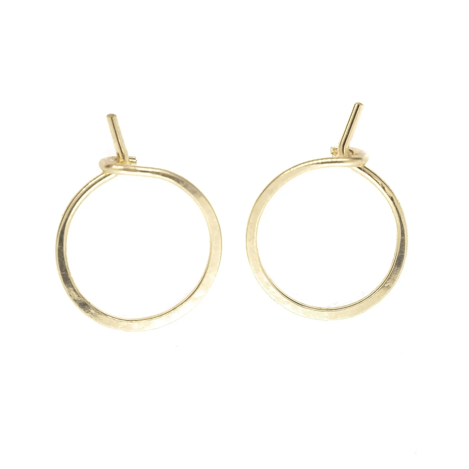 Small Hoop Earrings Tiny Hoops 14k Gold Filled Simple Classic and Minimalist Sleeper Jewelry Handmade