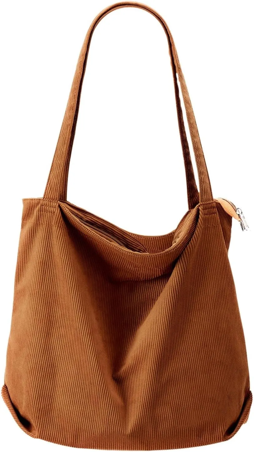 Summer Purses for Women 2025 Crossbody Lightweight Quilted Fabric Handbags for Women Retro Clutch Underarm Purse(Brown)