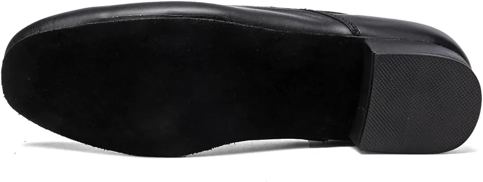 SWDZM Men's Latin Ballroom Dance Shoes Low Heels Wedding Party Performance Dance Shoes