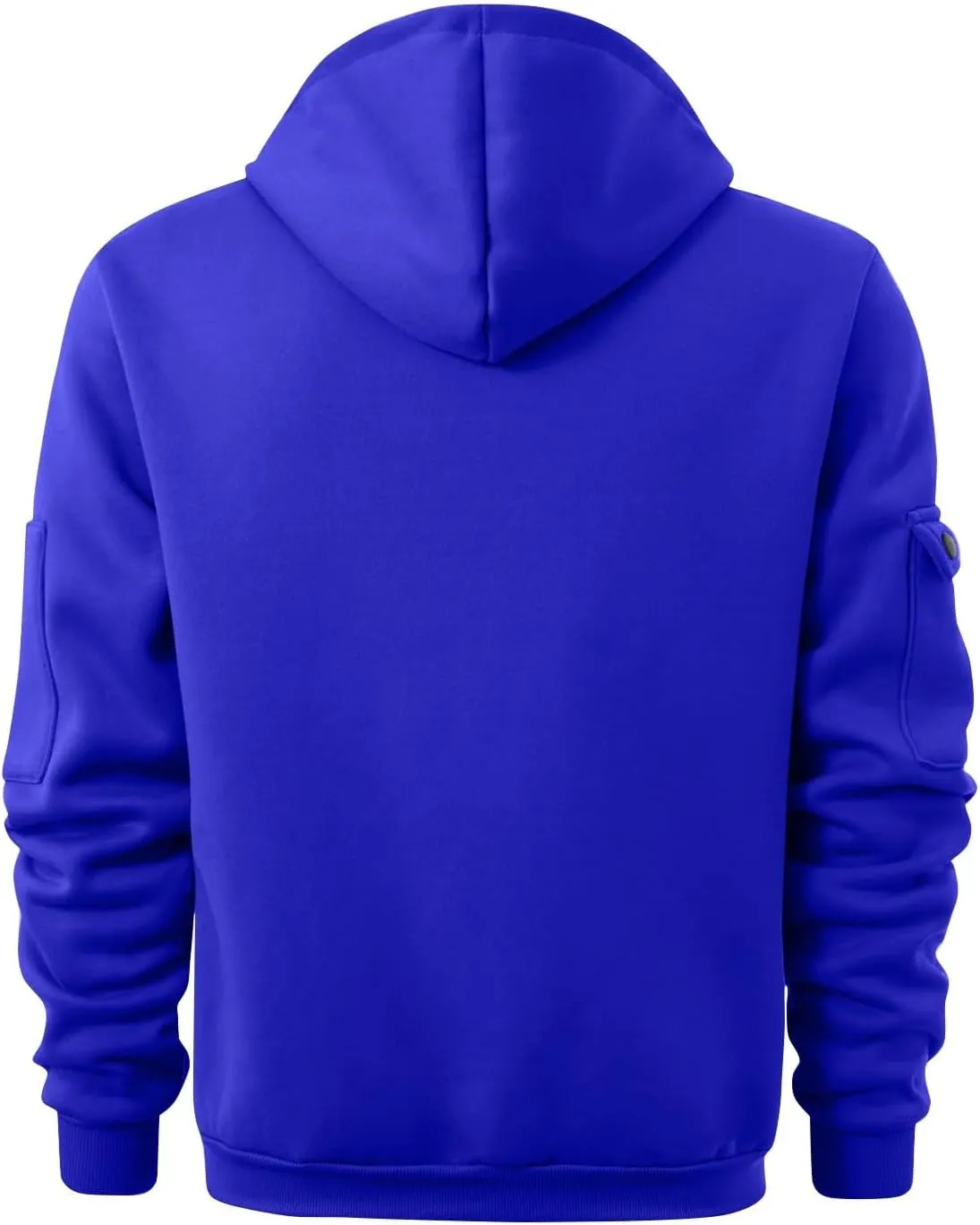 Tactical Hoodies for Men Quarter Zip Pullover Vintage Solid/Graphic Long Sleeve Workout Hoodie Sweatshirt With Pockets