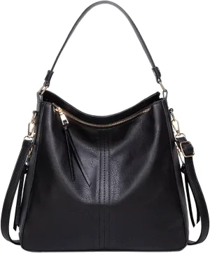 Tote Bag For Women High Capacity Zipper Hobo Messenger Bag New Pattern Simple Handbag Shoulder Bags Cross Body Bags L