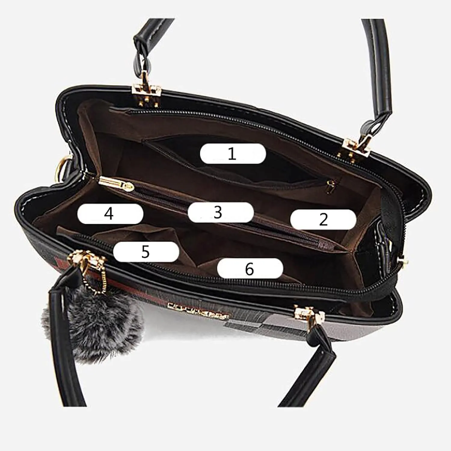 Tote Bag For Women Retro Hobo Handbags Woman Large Designer Ladies Bag Pocket Purse Leather For Daily Shopping Travel R
