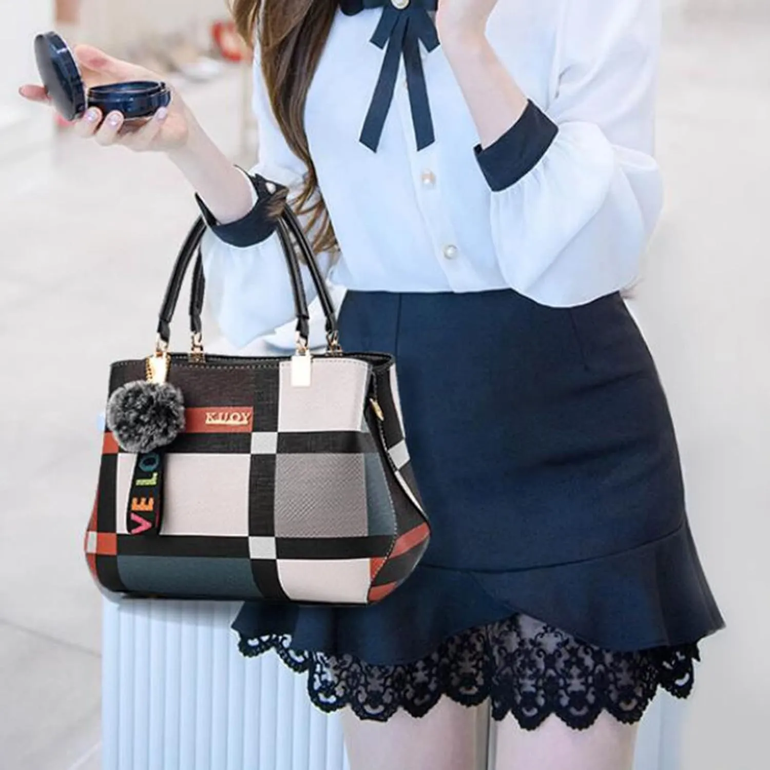 Tote Bag For Women Retro Hobo Handbags Woman Large Designer Ladies Bag Pocket Purse Leather For Daily Shopping Travel R