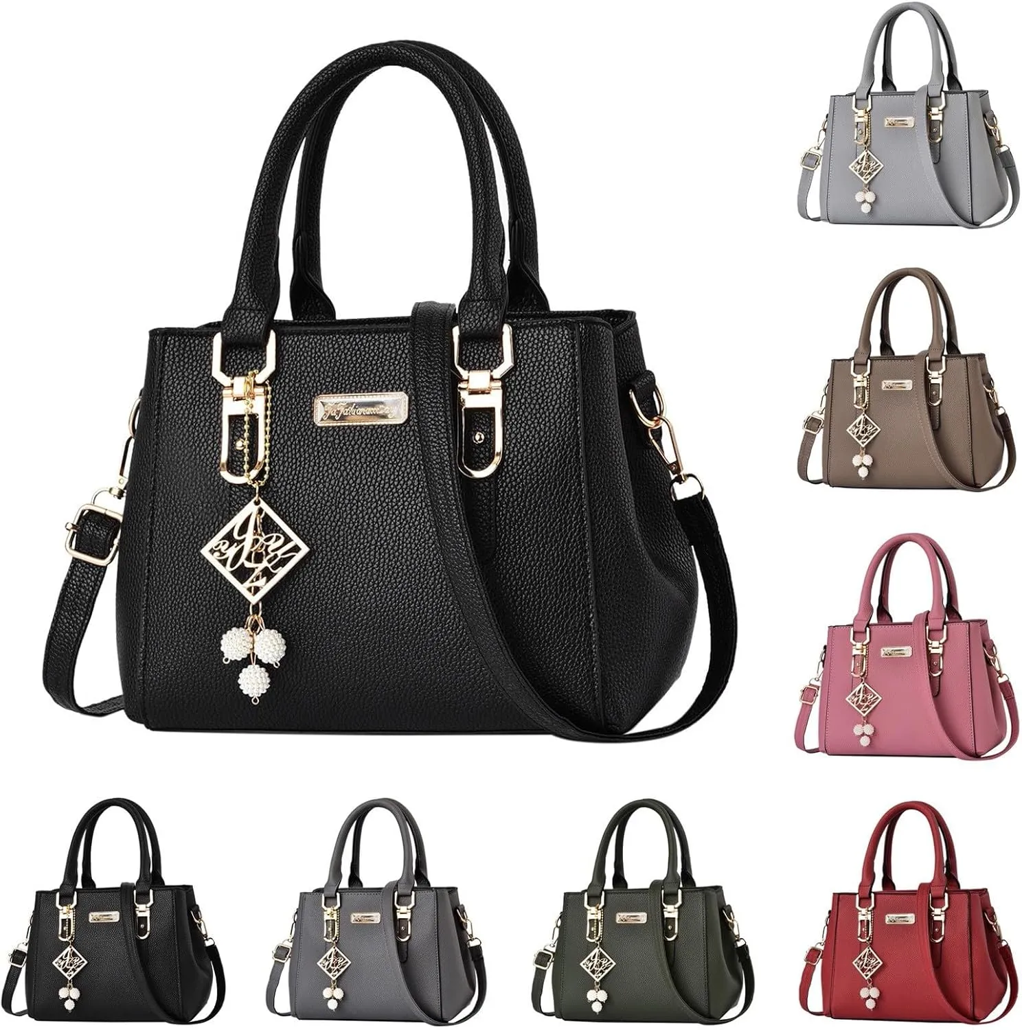 Tote Bag For Women Work Retro Soft Leather Large Crossbody Bag Shoulder Handbags For Her Friends Travel College