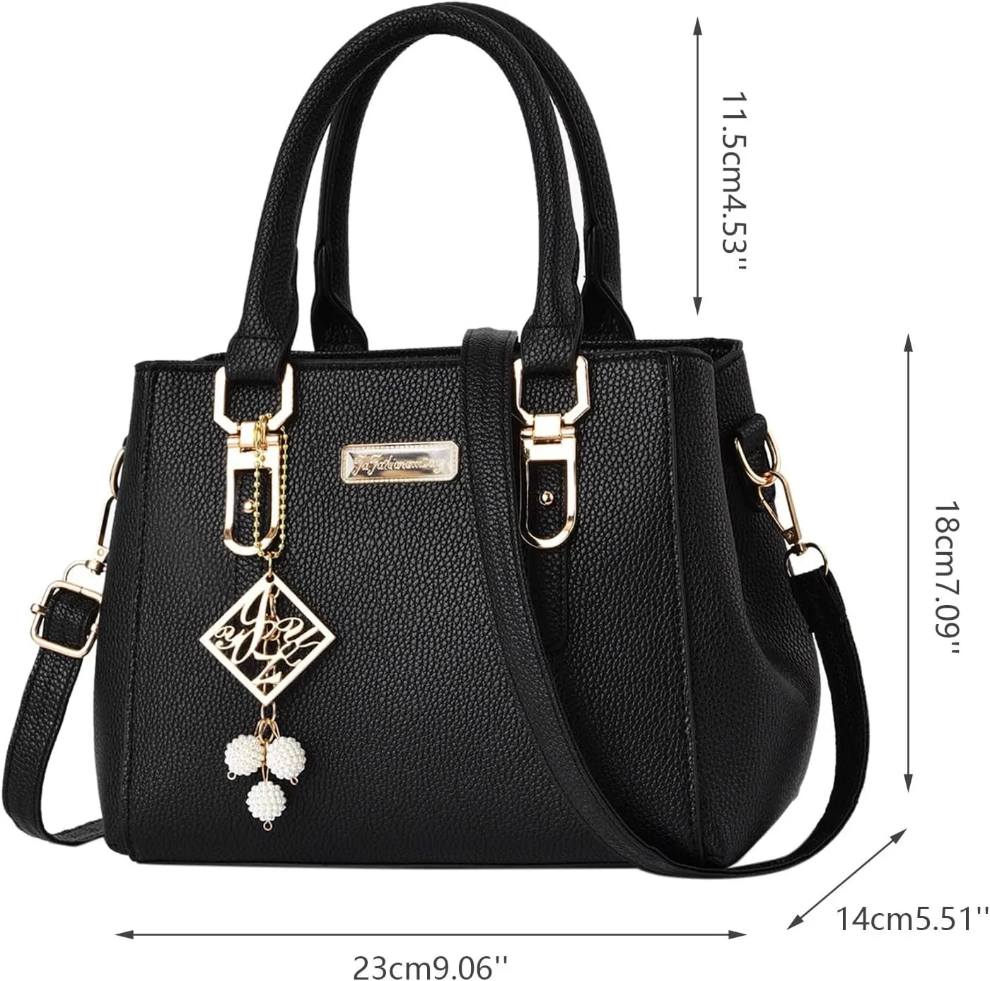 Tote Bag For Women Work Retro Soft Leather Large Crossbody Bag Shoulder Handbags For Her Friends Travel College