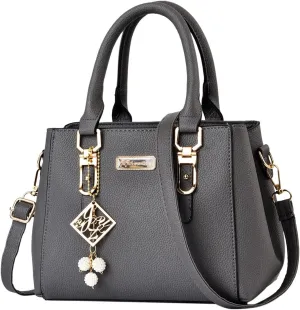 Tote Bag For Women Work Retro Soft Leather Large Crossbody Bag Shoulder Handbags For Her Friends Travel College