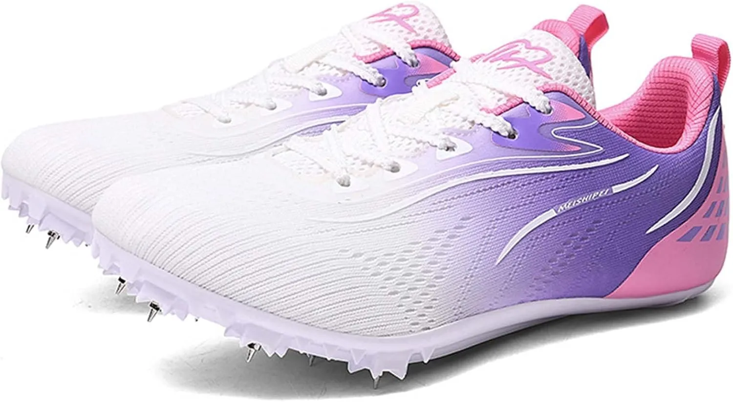 Track and Field Shoes for Women with Spikes Running Racing Shoes Cross Jumping Sprint Sneakers for Boys and Girls Kids