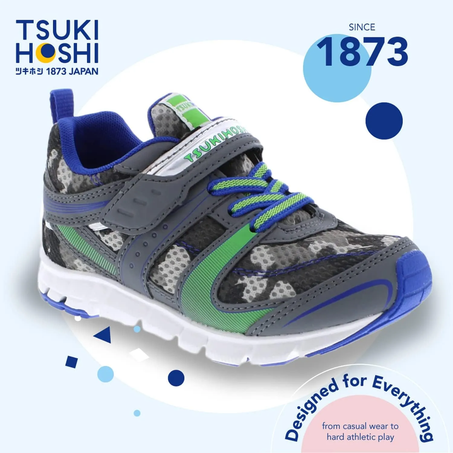 TSUKIHOSHI Unisex-Child Velocity Sneaker