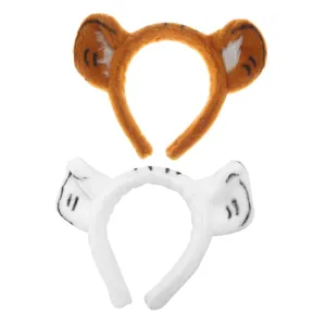 VALICLUD Unique Tiger Ear Hairband Hair Clip for Women Decorative Headband Skincare Headband for Cosplay Party