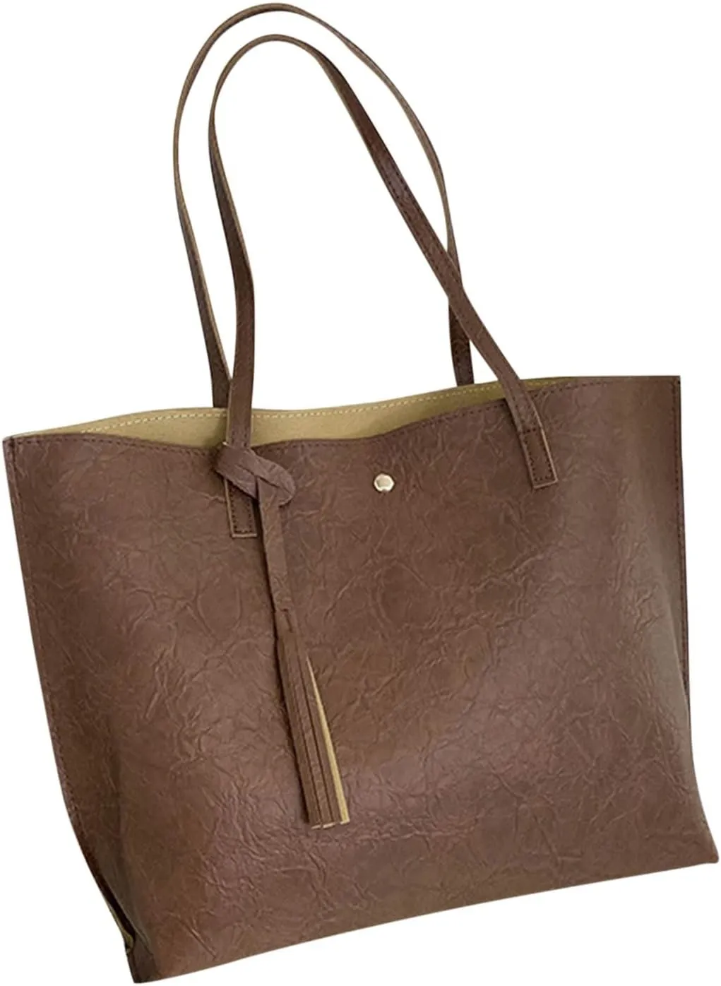 Vegan Leather Purses and Handbags for Women Shoulder Tote Bags Top Handle Satchel Bags Designer Purse for Women(One Size)