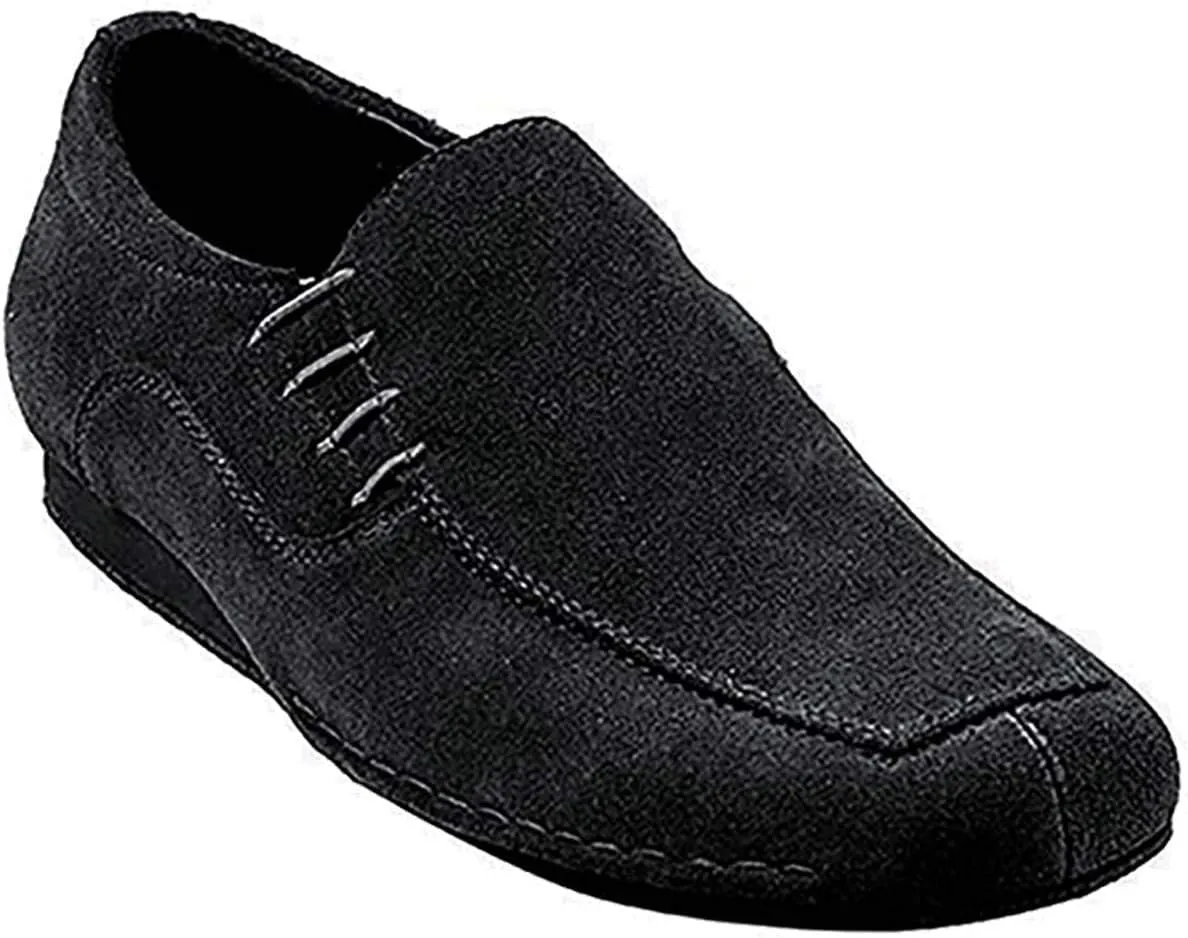 Very Fine Dance Shoes Men's Ballroom Latin Salsa Sneaker Dance Shoes Black Suede SERO102BBXEB Comfortable 12.5 M US [Bundle of 5]
