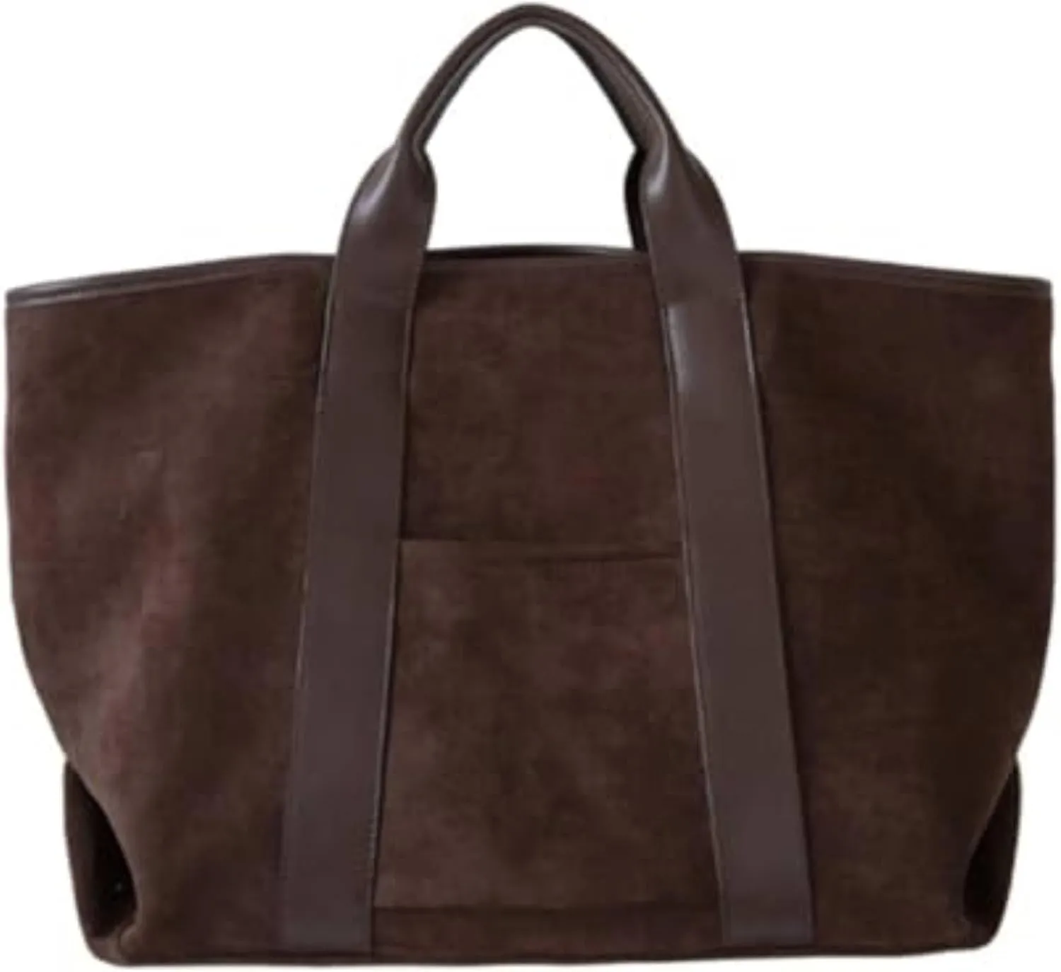 Vhitler Large Leather Work Everything Designer Tote Bags for Women