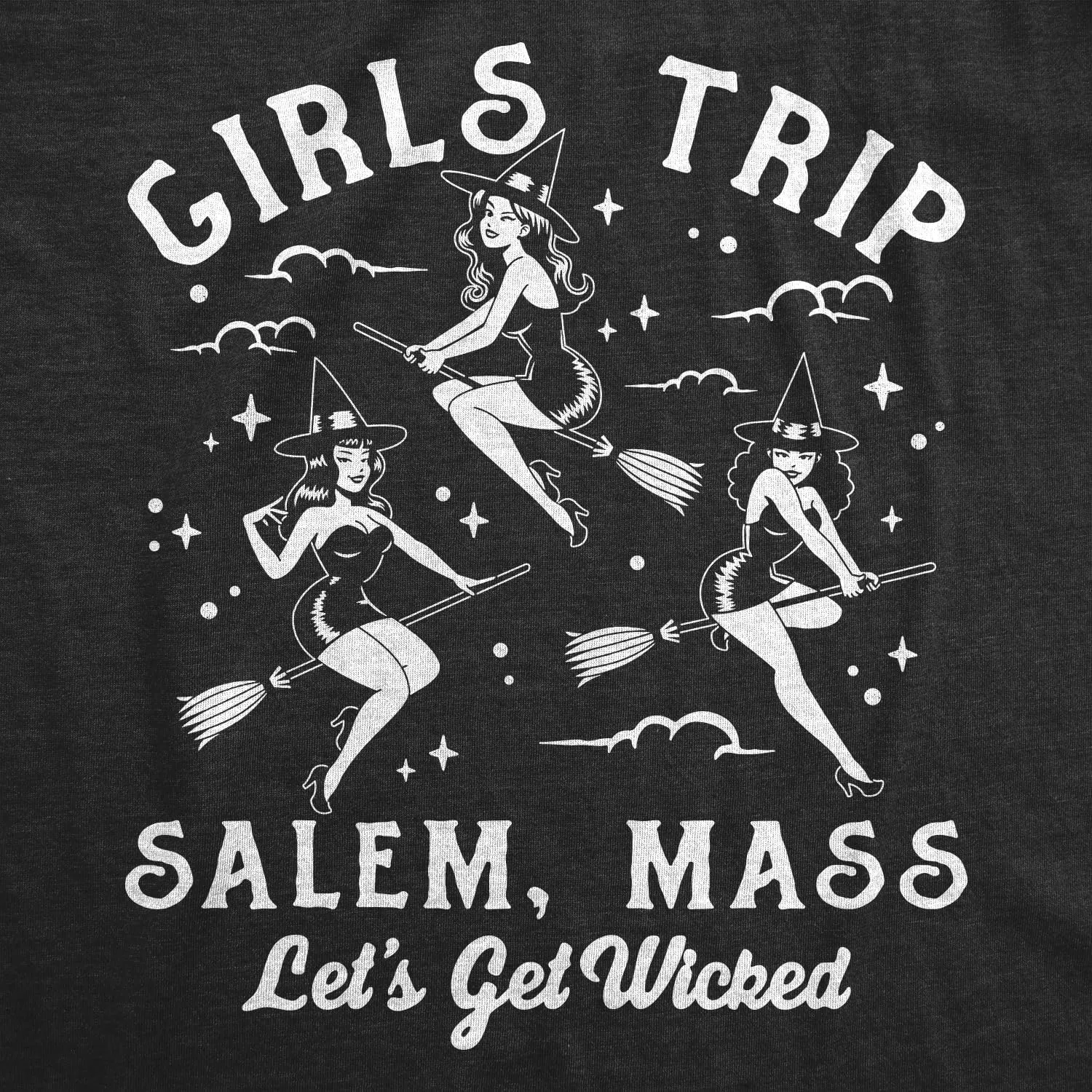 Wicked Womens T Shirts Funny Womens Tees with Witches and More Sarcastic Tees for Ladies