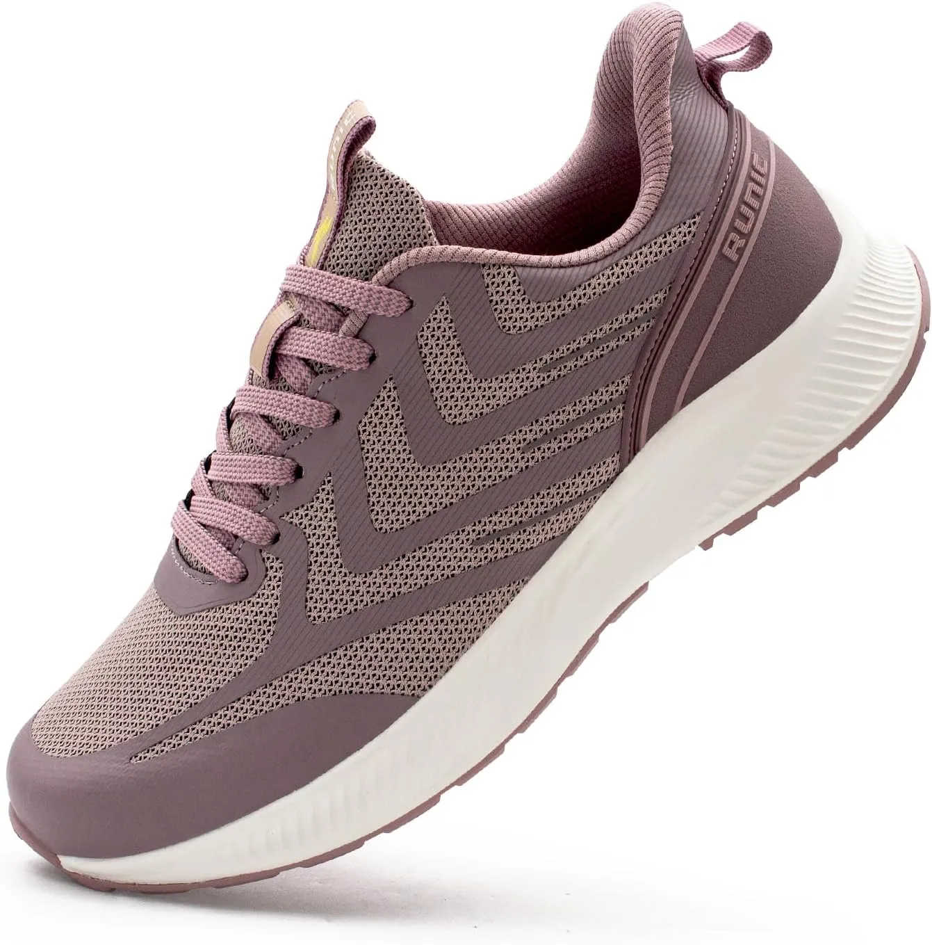 Wide Toe Box Sneakers for Women - Extra Wide Width Lightweight Running Shoes, Breathable Walking Tennis Shoes with Arch Support and Non-Slip Rubber Outsole