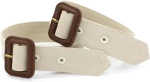 Women 1 pair Trench Coat Sleeve Band Adjustable Wrist Band Pin Buckle Cuff Straps Wind Coat Accessories
