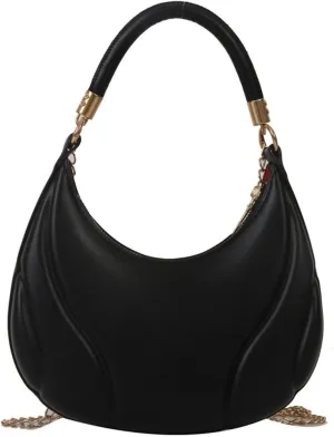 Women Shoulder Bag Fashion New Pattern Solid Color Retro Practical Large Capacity Zipper Messenger Bag (Black, One Size)