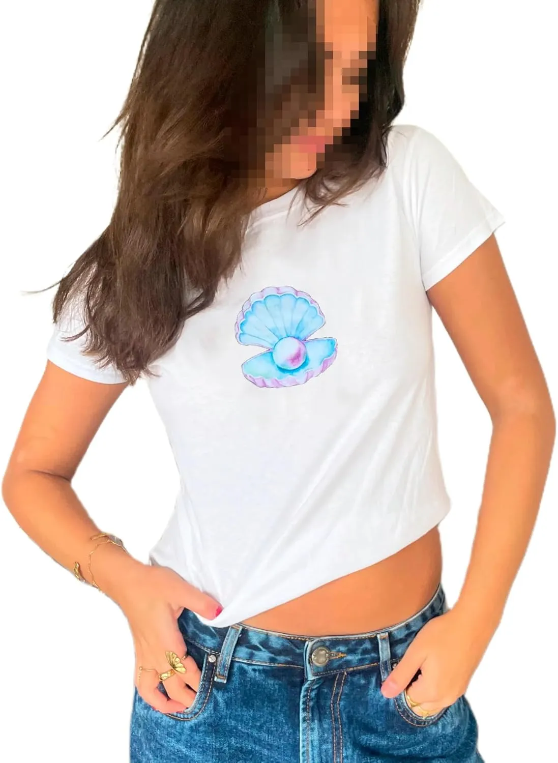 Women Y2k Vintage Graphic Baby Tees Short Sleeve Crop Tops Leopard Heart Print Cute Aesthetic Teen Girls 90s Shirt