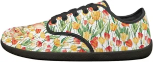 Womens Easter Barefoot Shoes Casual Wide Toe Lace Up Sneakers Non Slip Zero Drop Walking Running Footwear