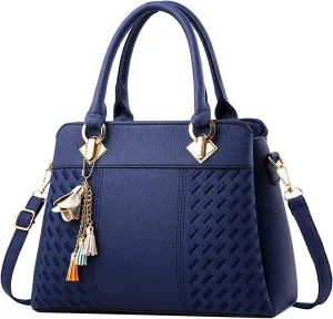Womens Handbags Ladies Purse Satchel Shoulder Bags Roomy Fashion Tote Leather Bag Clear Purses And Handbags