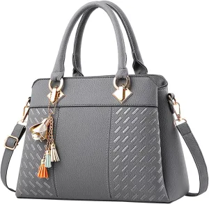 Womens Handbags Ladies Purse Satchel Shoulder Bags Roomy Fashion Tote Leather Bag Clear Purses And Handbags