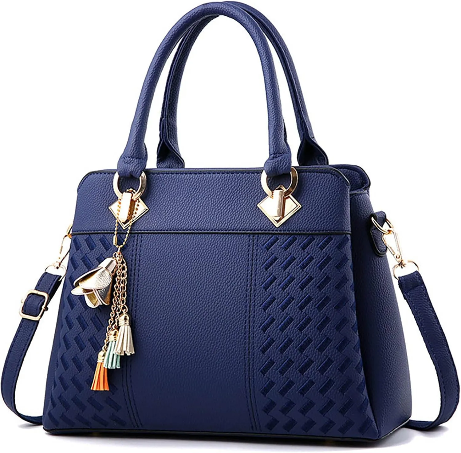 Womens Handbags Ladies Purse Satchel Shoulder Bags Roomy Fashion Tote Leather Bag Clear Purses And Handbags