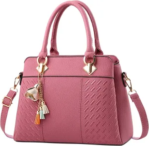 Womens Handbags Ladies Purse Satchel Shoulder Bags Roomy Fashion Tote Leather Bag Clear Purses And Handbags