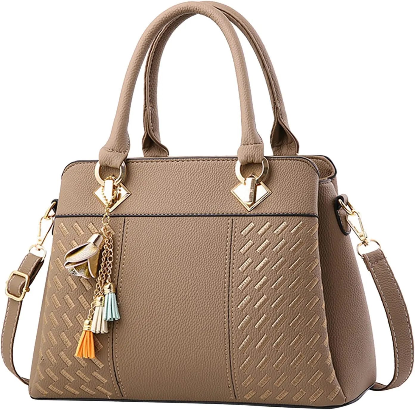 Womens Handbags Ladies Purse Satchel Shoulder Bags Roomy Fashion Tote Leather Bag Clear Purses And Handbags