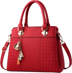 Womens Handbags Ladies Purse Satchel Shoulder Bags Roomy Fashion Tote Leather Bag Clear Purses And Handbags