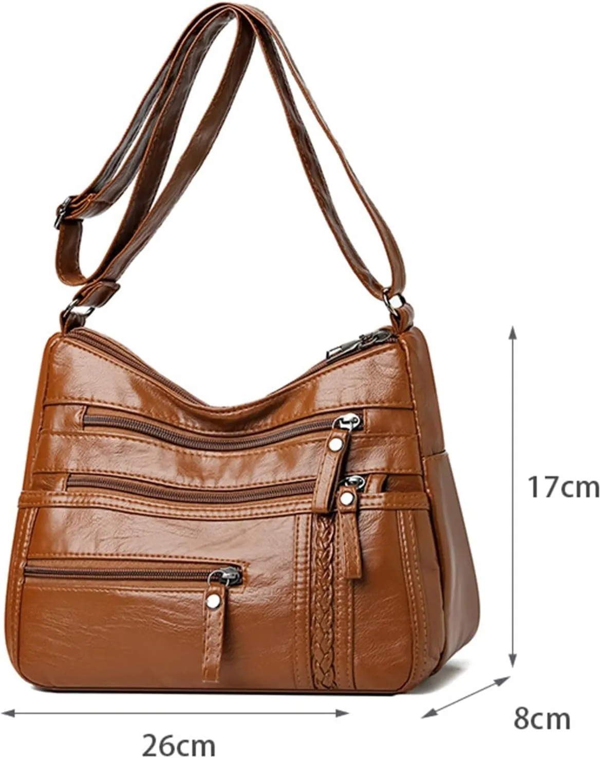 Womens Purses and Handbags Cute Hobo Tote Handbags Mini Clutch Purses with Zipper Closure Lightweight Work Bag(Purple)