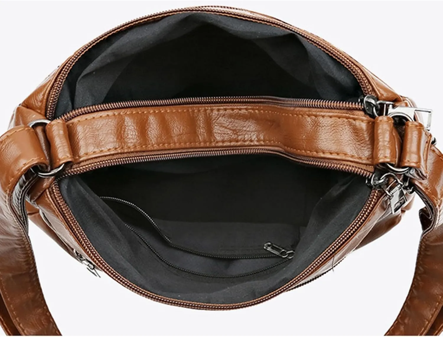 Womens Purses and Handbags Cute Hobo Tote Handbags Mini Clutch Purses with Zipper Closure Lightweight Work Bag(Purple)